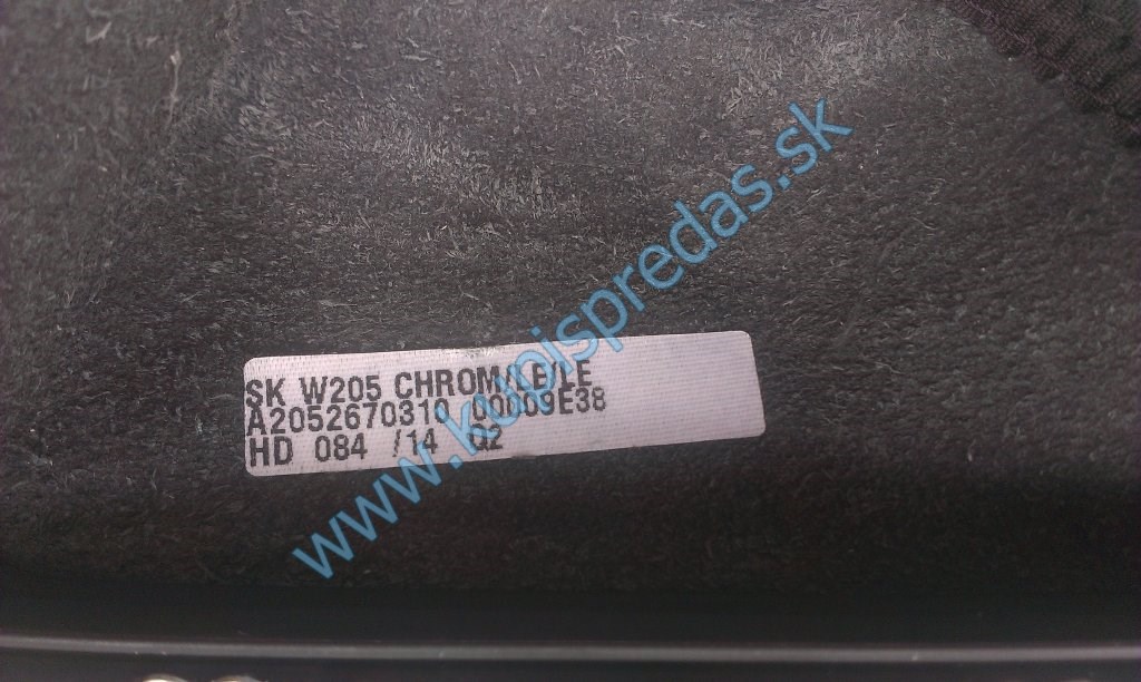 Radiaca páka MERCEDES C W205  NOVÁ! 